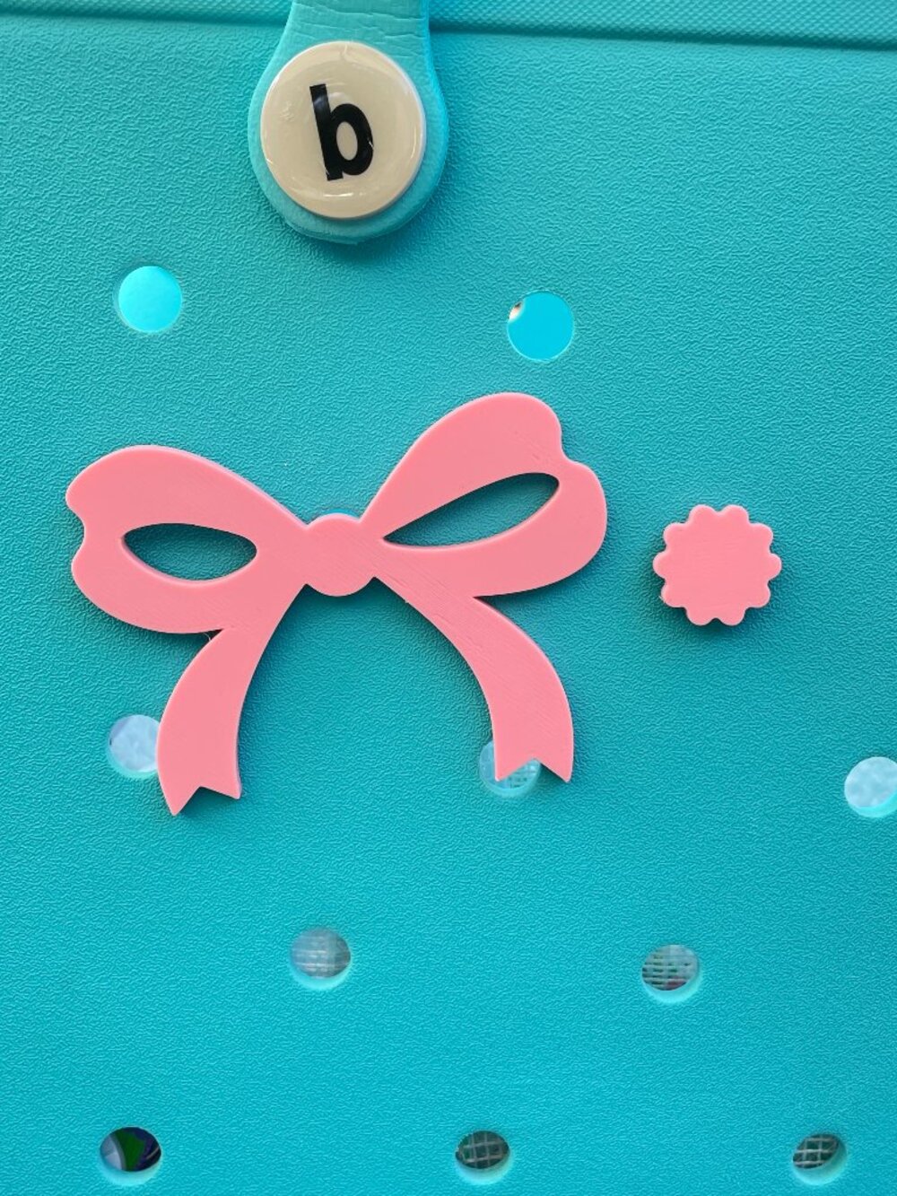 Bow Bogg Charms-Bogg Charm Set-Bow Bogg Bit-Girly Bogg Bit-Screw Back-New